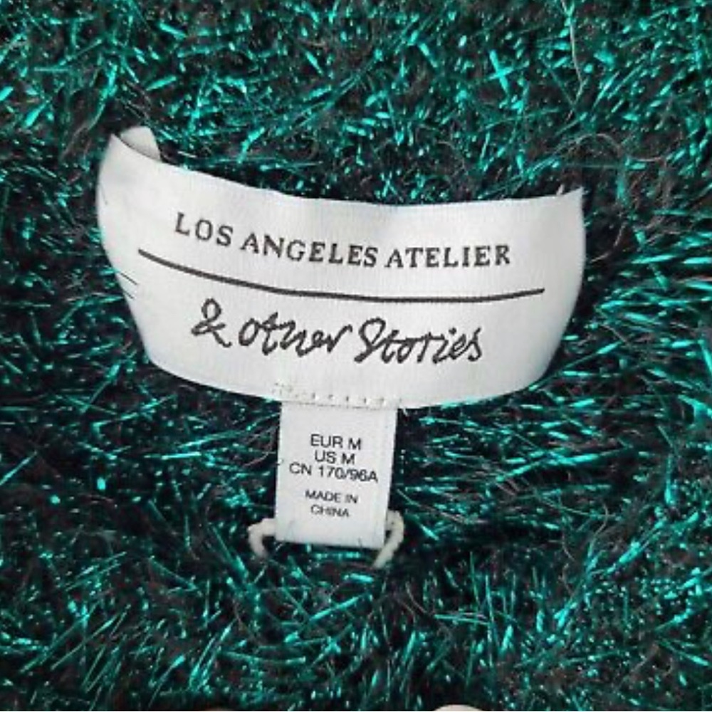 GREEN CHRISTMAS SWEATER - Picture 2 of 6